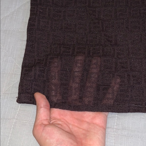 Fendi off the shoulder top - Picture 3 of 4